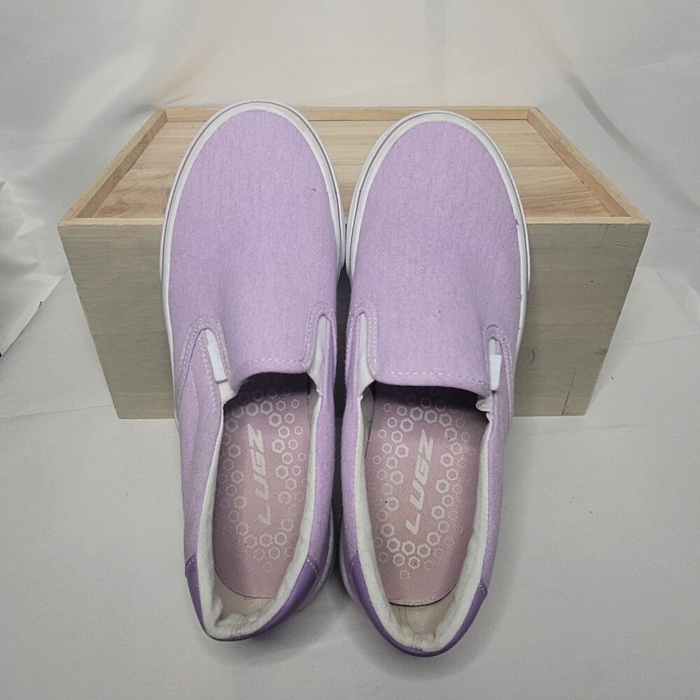 Lugz- Women's purple slip on shoes- size 8 - Picture 4 of 6